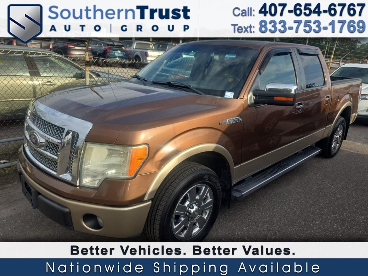 Ford F-150 2WD SuperCrew 145" Lariat 2012
