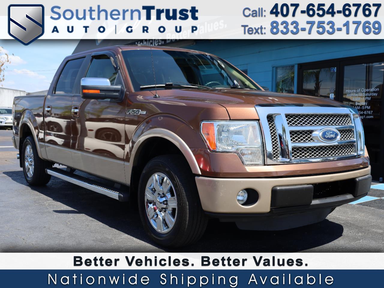 Ford F-150 2WD SuperCrew 145" Lariat 2012