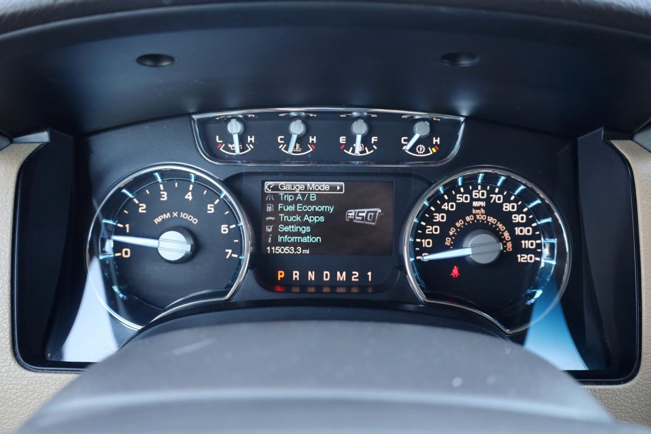 Ford F-150 2WD SuperCrew 145" Lariat 2012