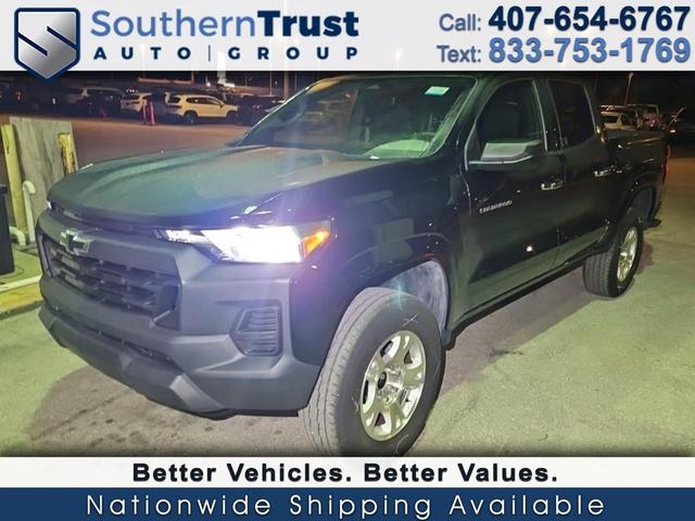 Black 2025 Chevrolet Colorado Work Truck Crew Cab RWD Pickup Truck 4X2 Automatic