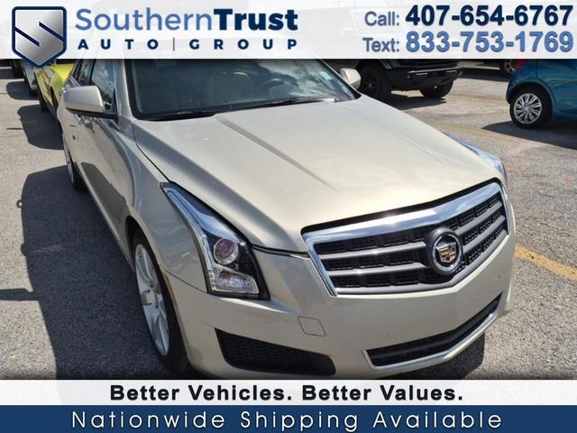 Gold 2014 Cadillac ATS 2.5L RWD Sedan Rear-Wheel Drive Automatic
