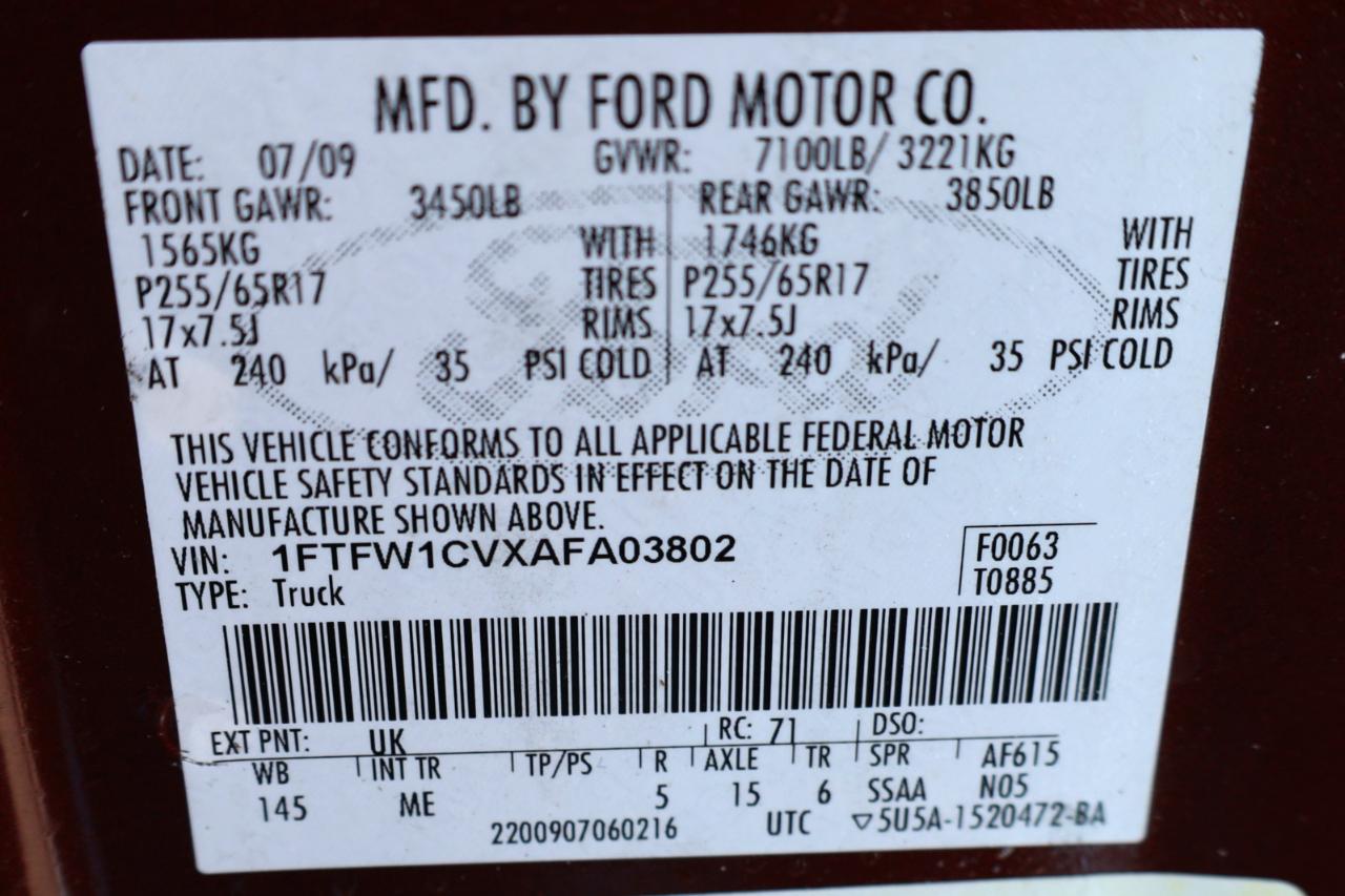 Ford F-150 2WD SuperCrew 145" XLT 2010