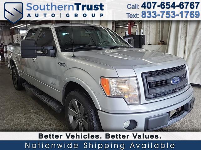 Silver 2013 Ford F-150 FX2 SuperCrew Pickup Truck 4X2 Automatic