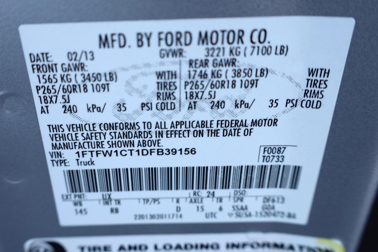 Ford F-150 2WD SuperCrew 145" FX2 2013