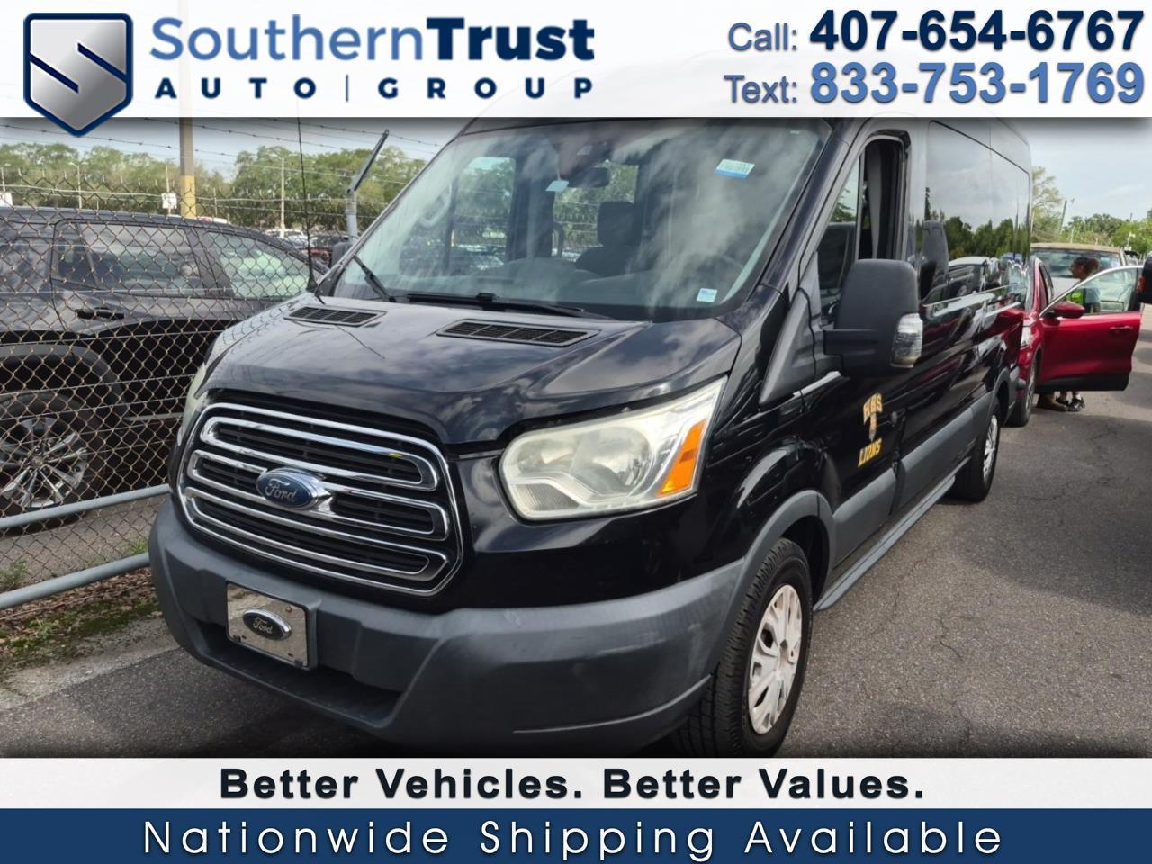 Ford Transit Wagon T-350 148" Med Roof XLT Sliding RH Dr 2016