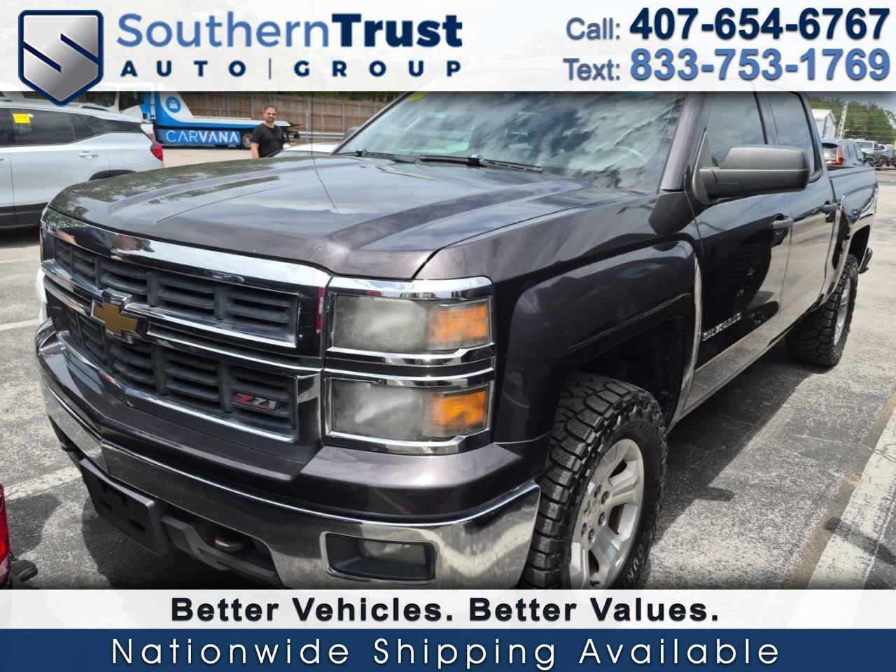 2014 Chevrolet Silverado 1500 4WD Crew Cab 143.5" LT w/2LT