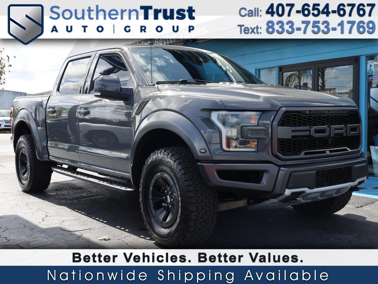 Ford F-150 Raptor 4WD SuperCrew 5.5' Box 2018