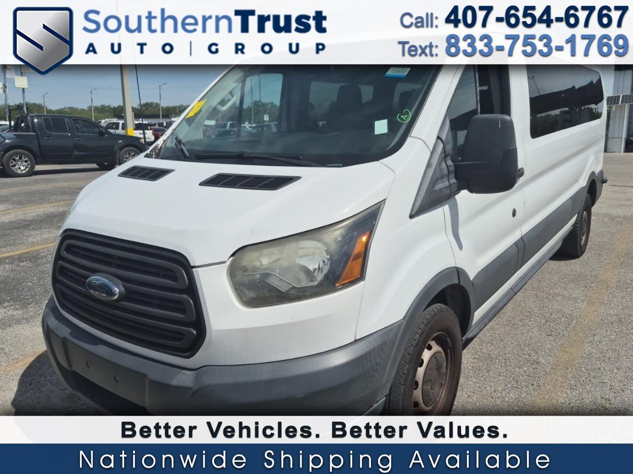 Ford Transit Wagon T-350 148" Low Roof XL Sliding RH Dr 2017