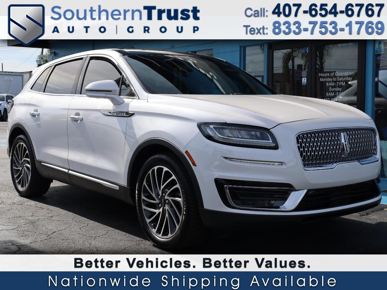 Lincoln Nautilus Reserve FWD 2019