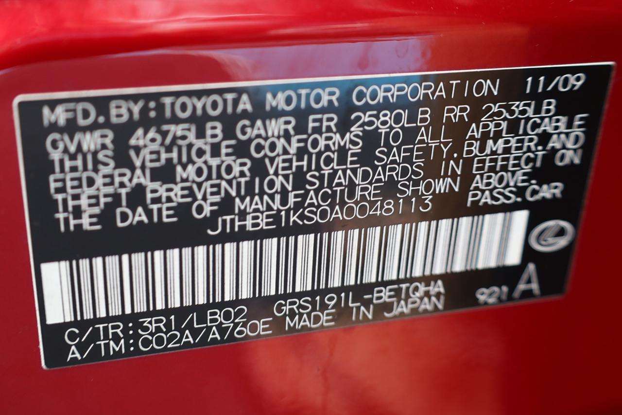 Lexus GS 350 4dr Sdn RWD 2010