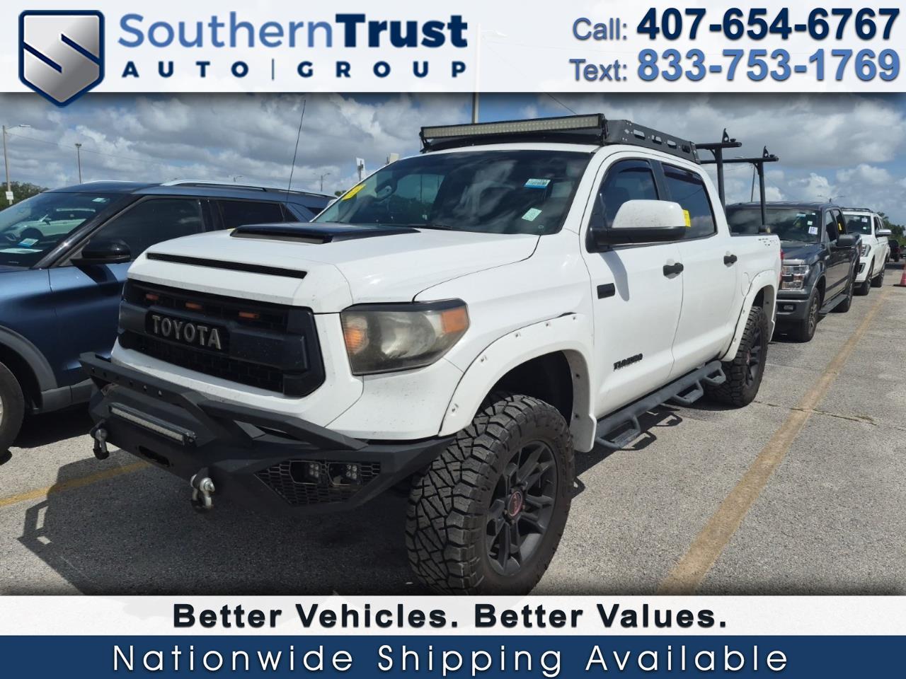 Toyota Tundra 4WD Truck CrewMax 5.7L FFV V8 6-Spd AT TRD Pro (Natl) 2016