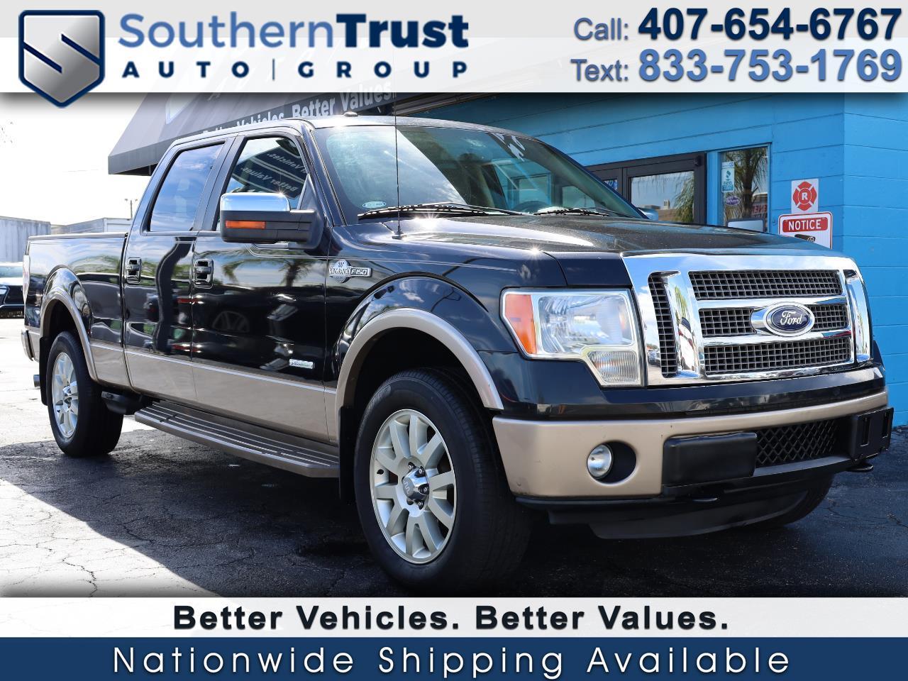 Ford F-150 4WD SuperCrew 157" King Ranch 2012