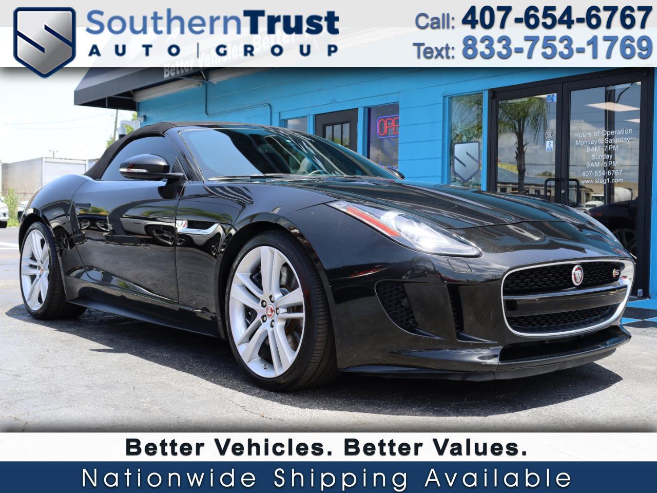 Jaguar F-Type 2dr Conv V8 S 2015