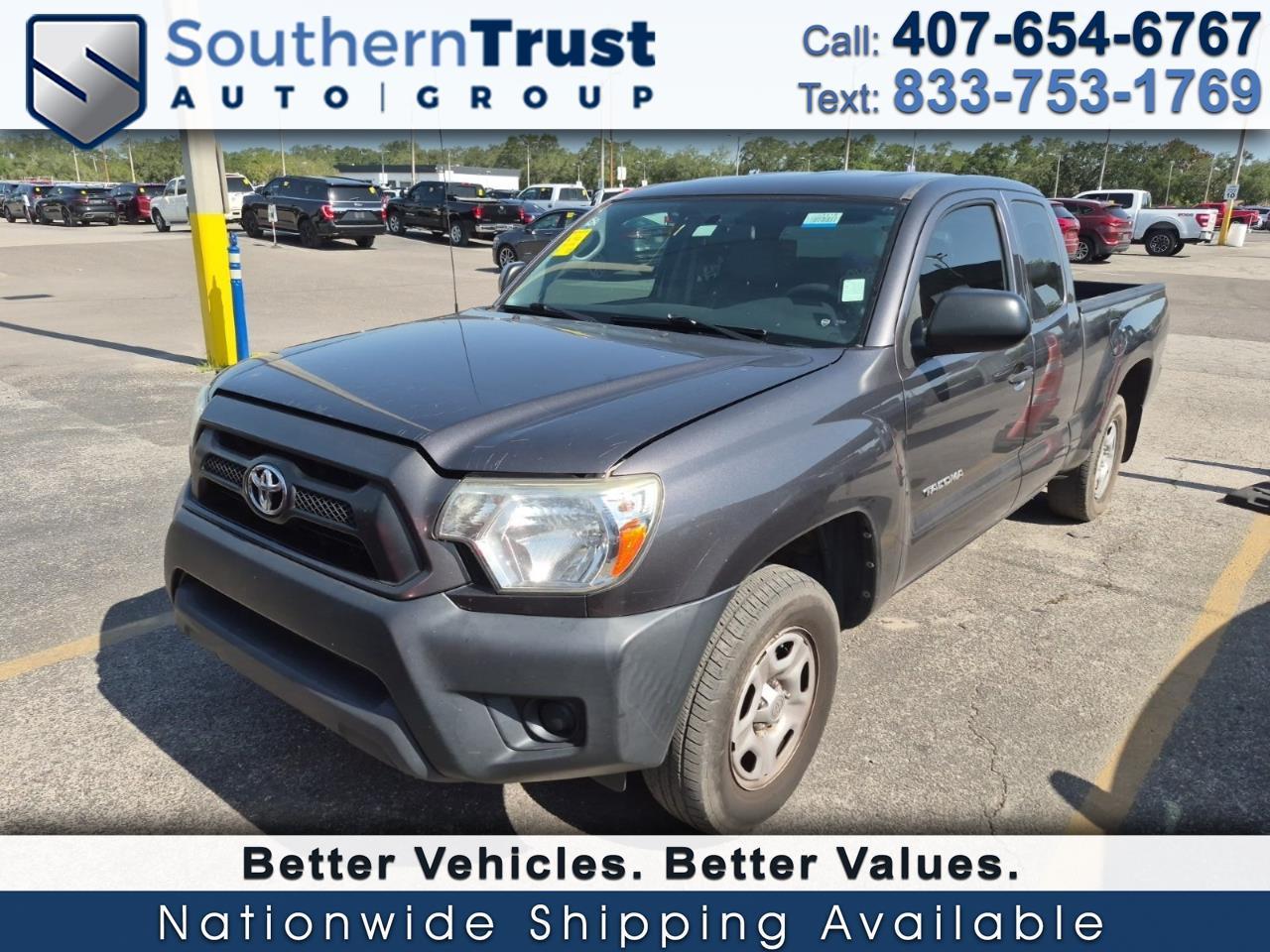 Toyota Tacoma 2WD Access Cab I4 MT (Natl) 2014