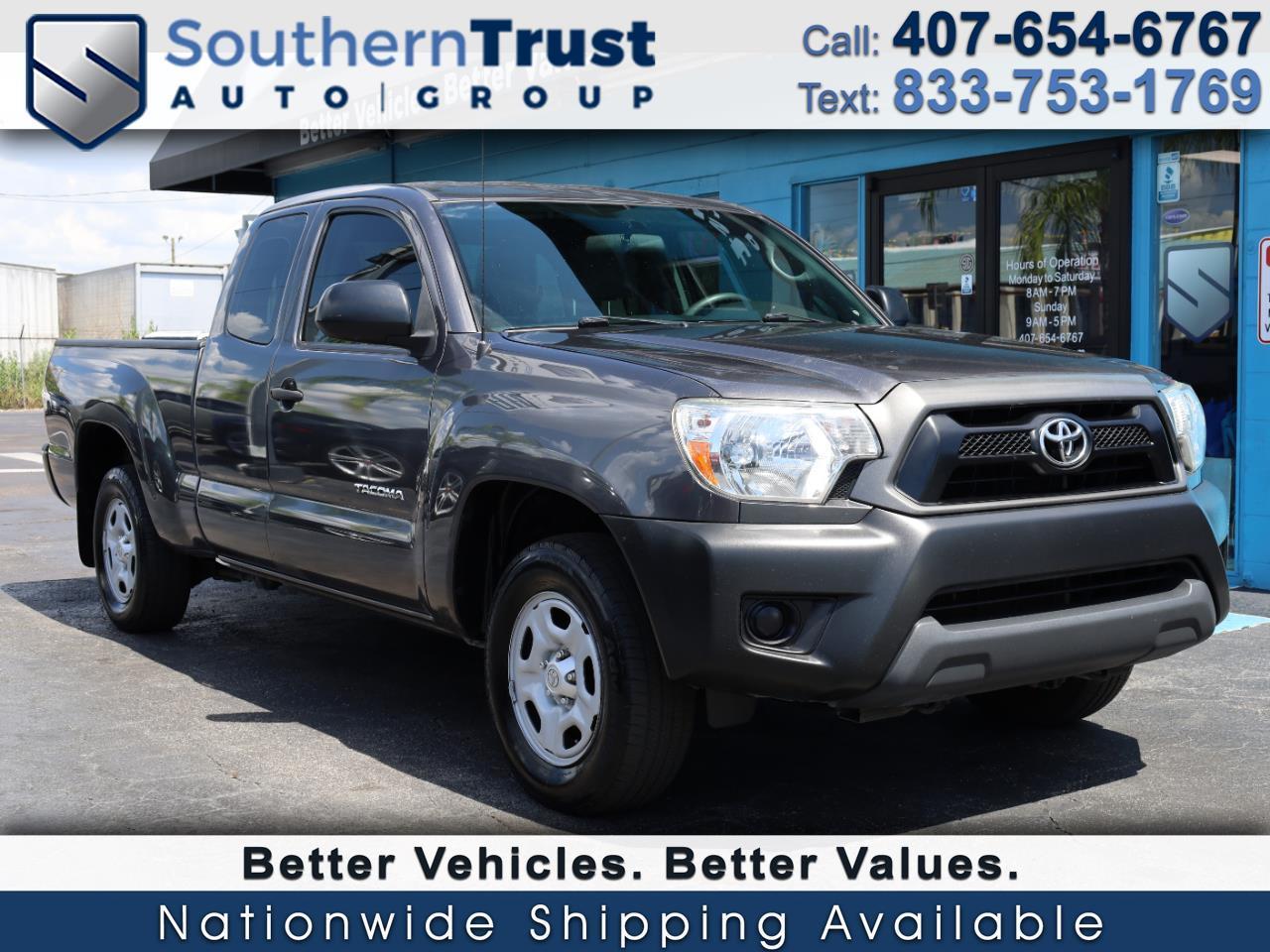 Toyota Tacoma 2WD Access Cab I4 MT (Natl) 2014