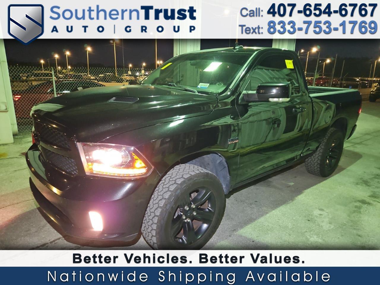 RAM 1500 Night 4x4 Regular Cab 6'4" Box 2017