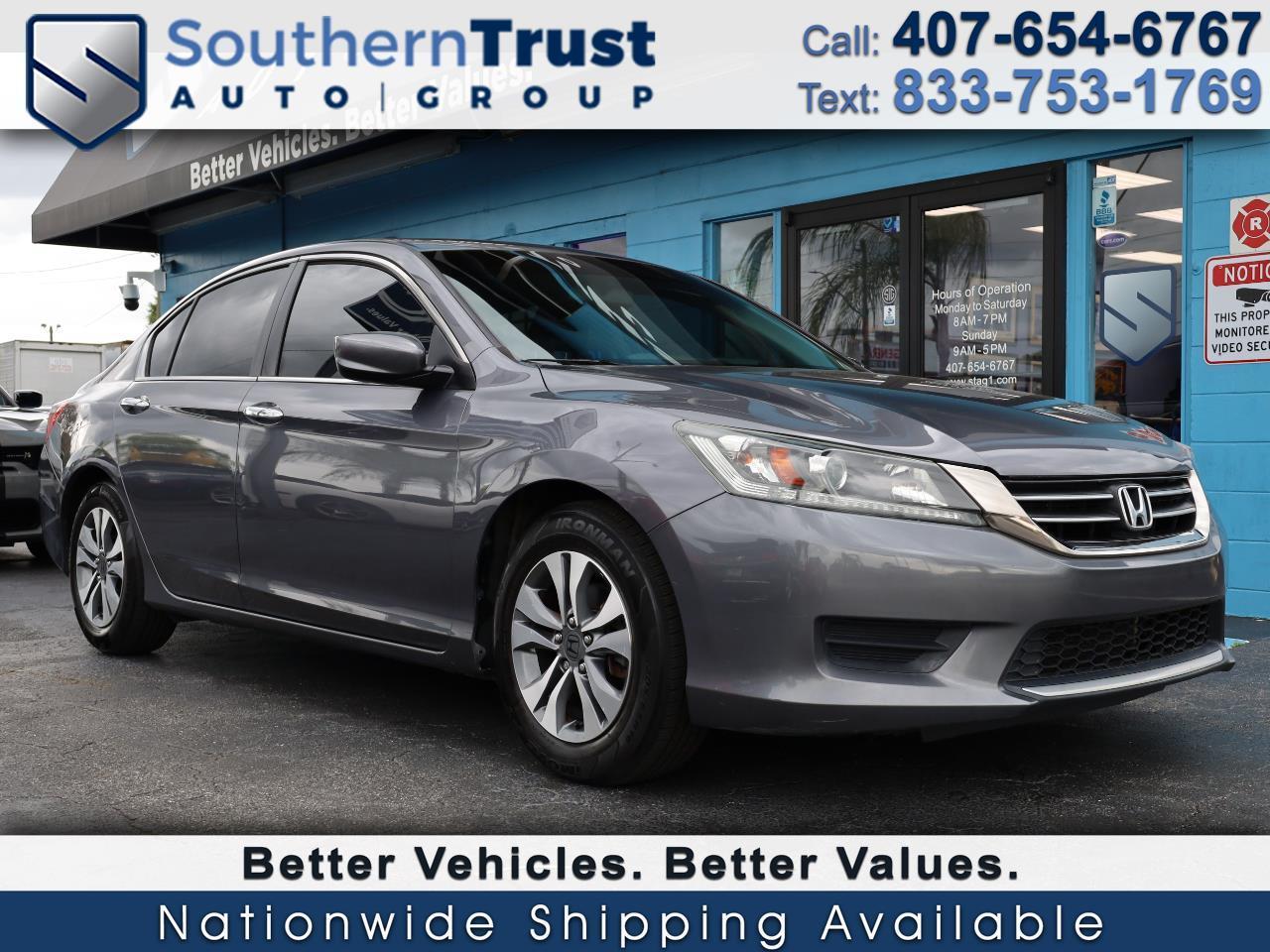 Honda Accord Sdn 4dr I4 CVT LX 2013