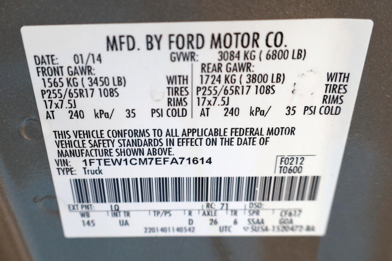 Ford F-150 2WD SuperCrew 145" XLT 2014