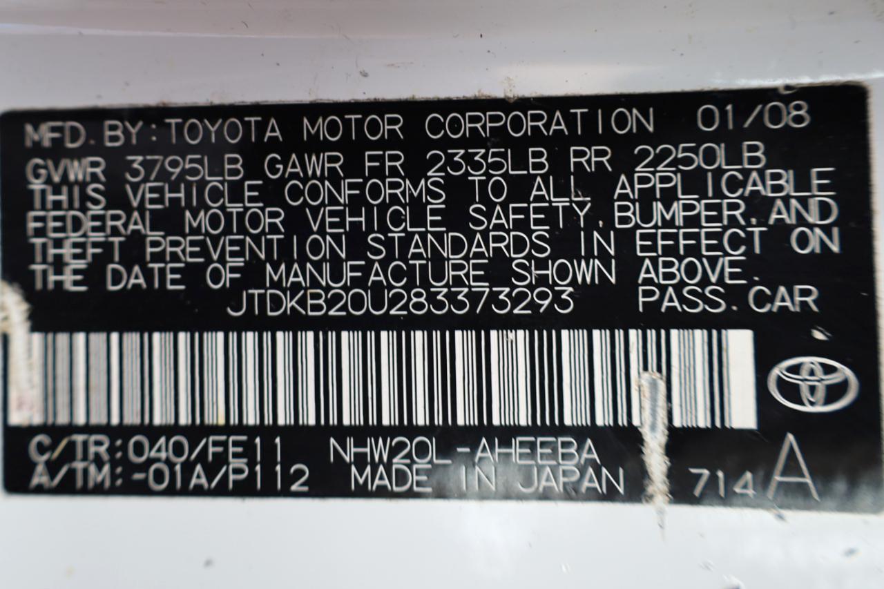 Toyota Prius 5dr HB (Natl) 2008