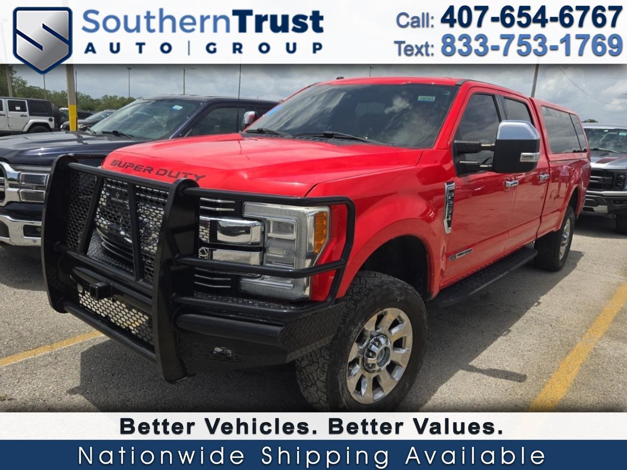 Ford Super Duty F-250 SRW Lariat 4WD Crew Cab 8' Box 2018