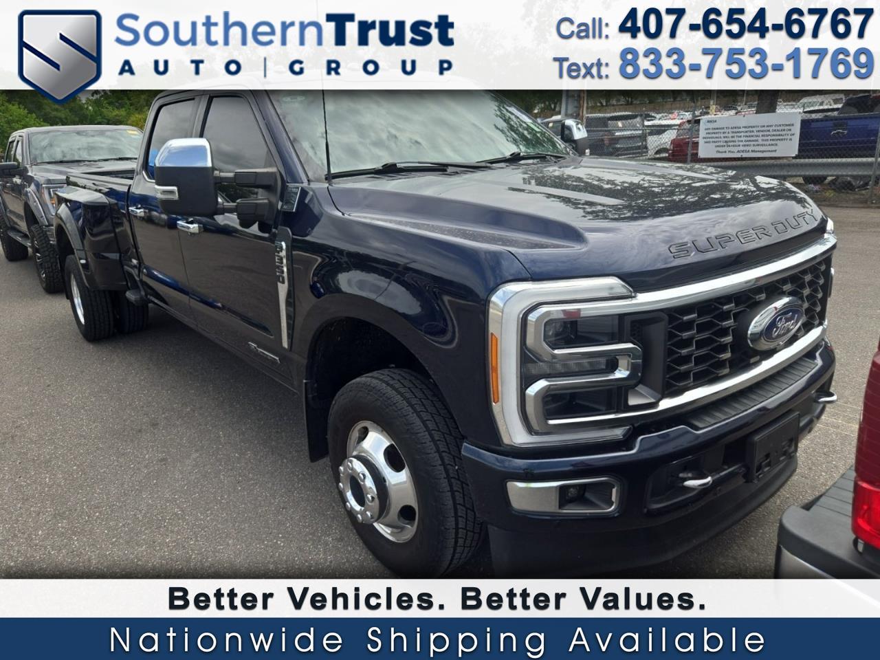 Ford Super Duty F-350 DRW Platinum 4WD Crew Cab 8' Box 2023