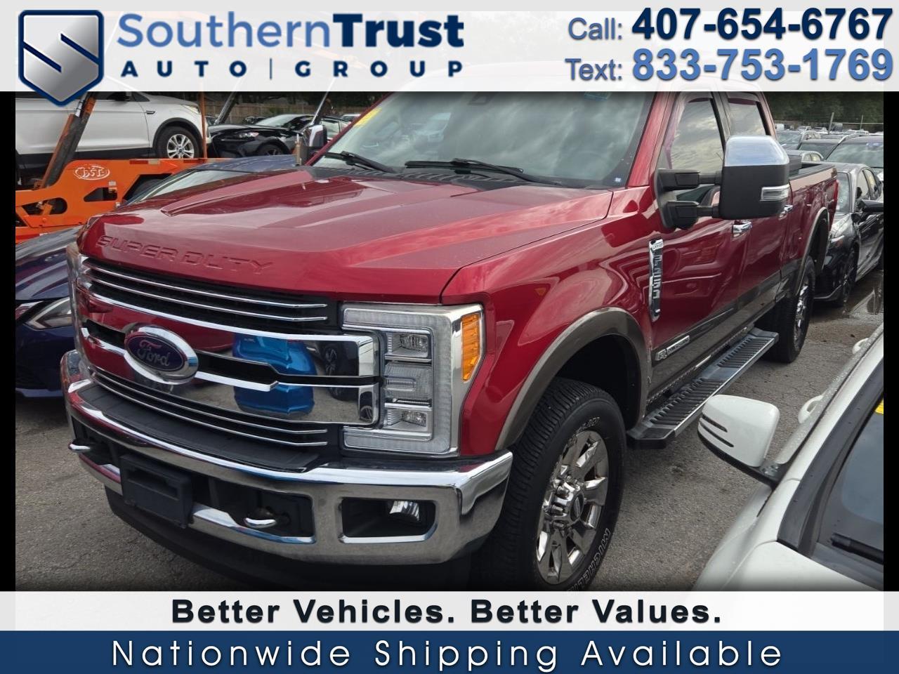 Ford Super Duty F-250 SRW Lariat 4WD Crew Cab 6.75' Box 2017