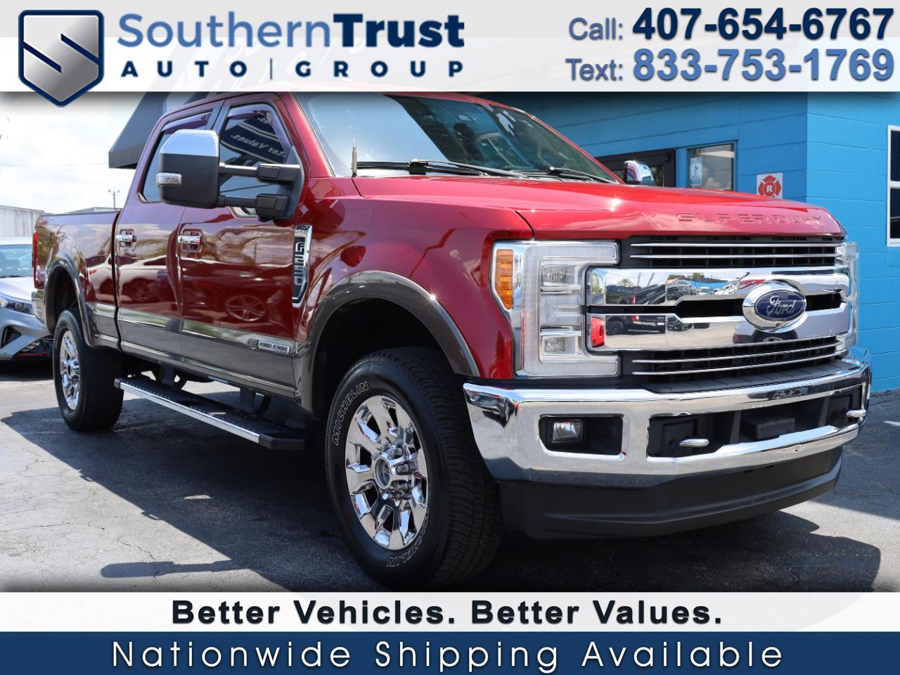Ford Super Duty F-250 SRW Lariat 4WD Crew Cab 6.75' Box 2017