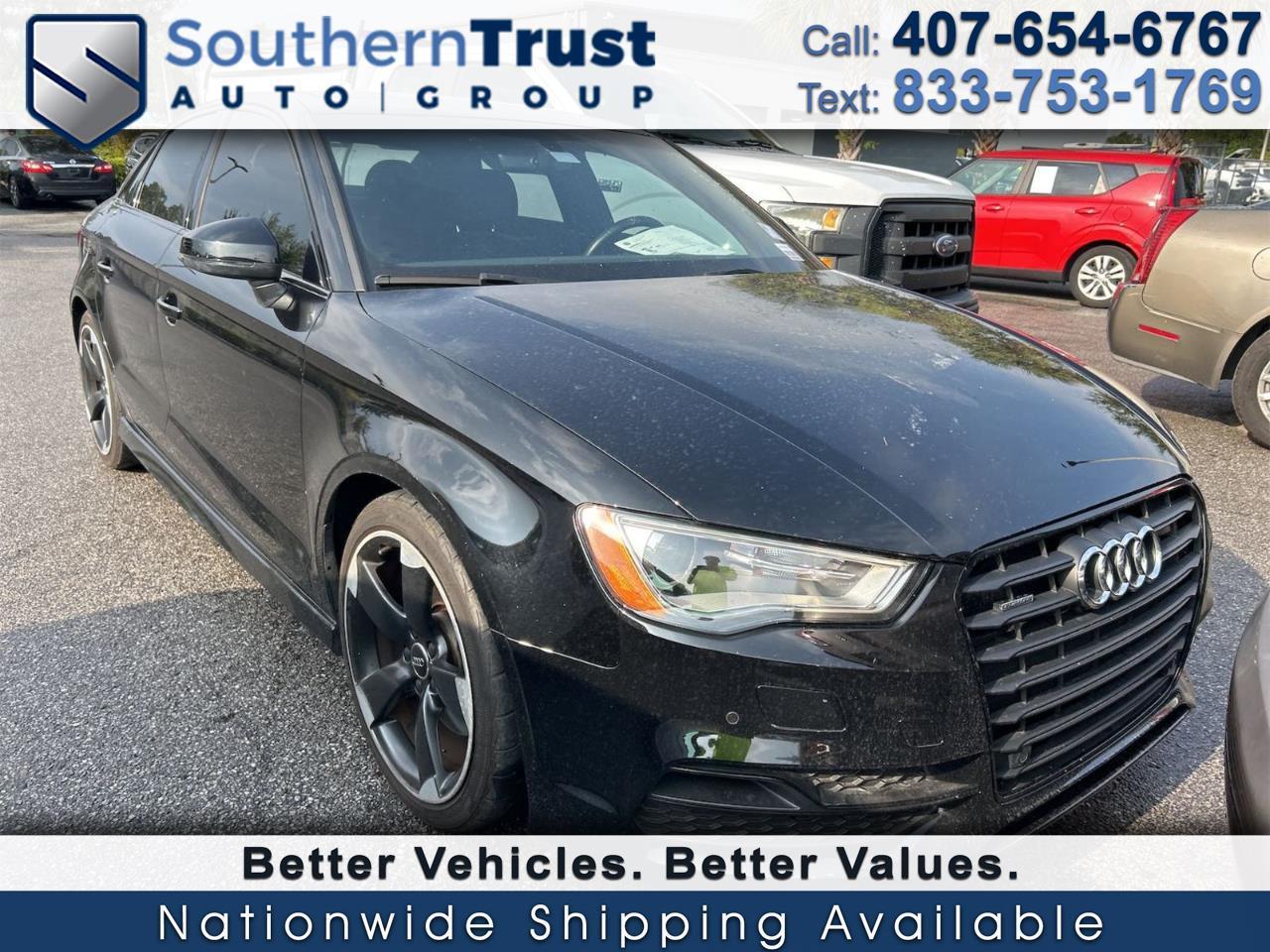 2016 Audi A3 4dr Sdn quattro 2.0T Premium