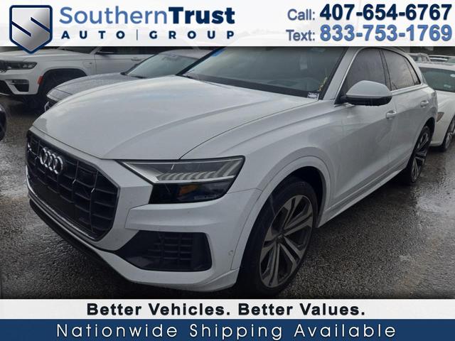 White 2019 Audi Q8 SUV / Crossover All-Wheel Drive Automatic