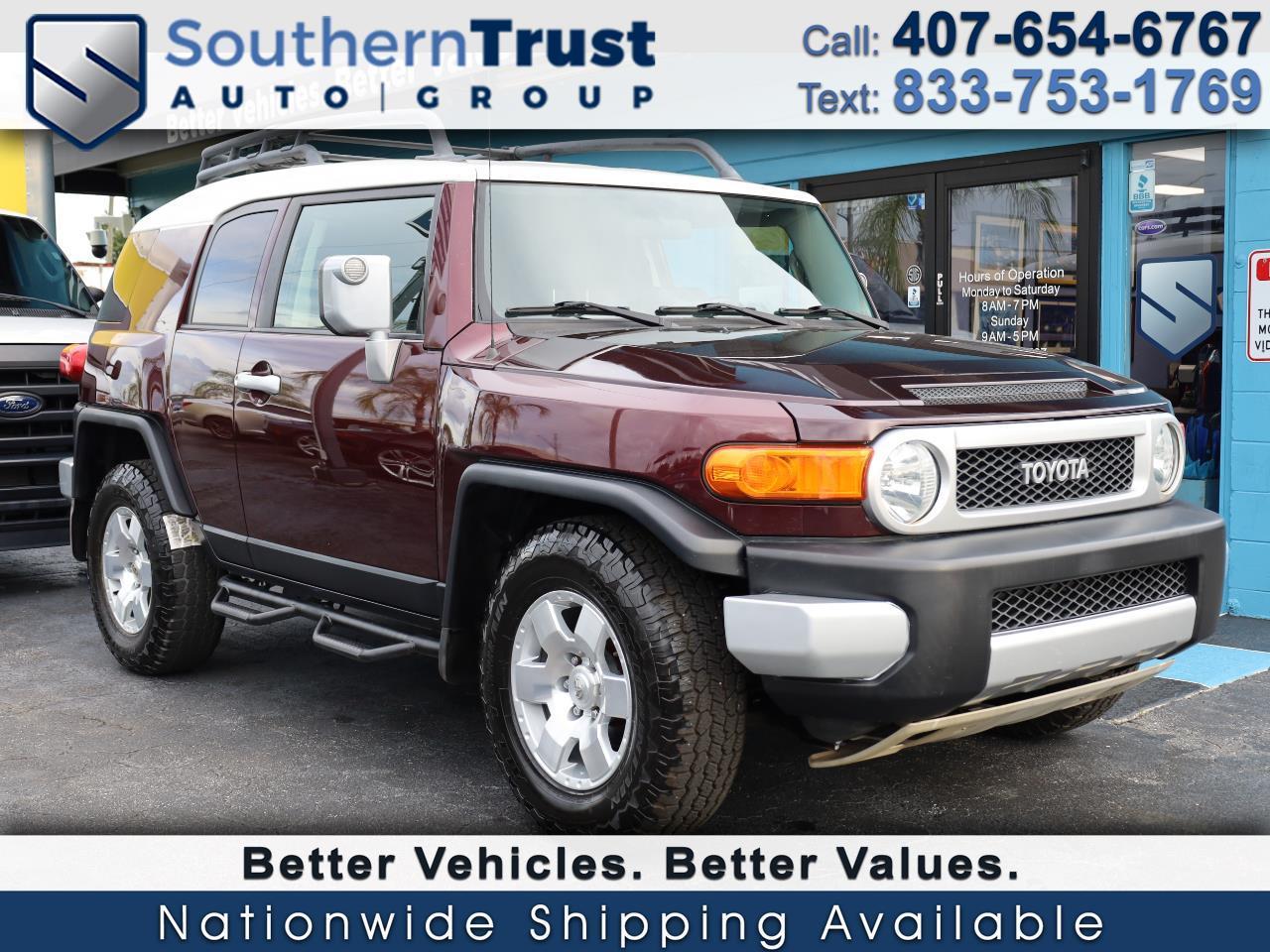 Purple 2007 Toyota FJ Cruiser SUV / Crossover Rear-Wheel Drive Automatic