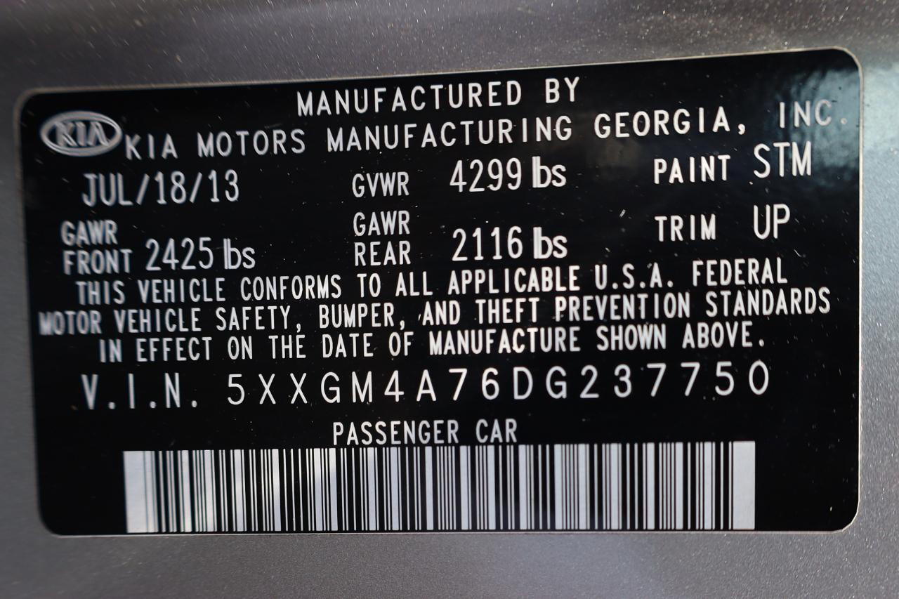 Kia Optima 4dr Sdn LX 2013