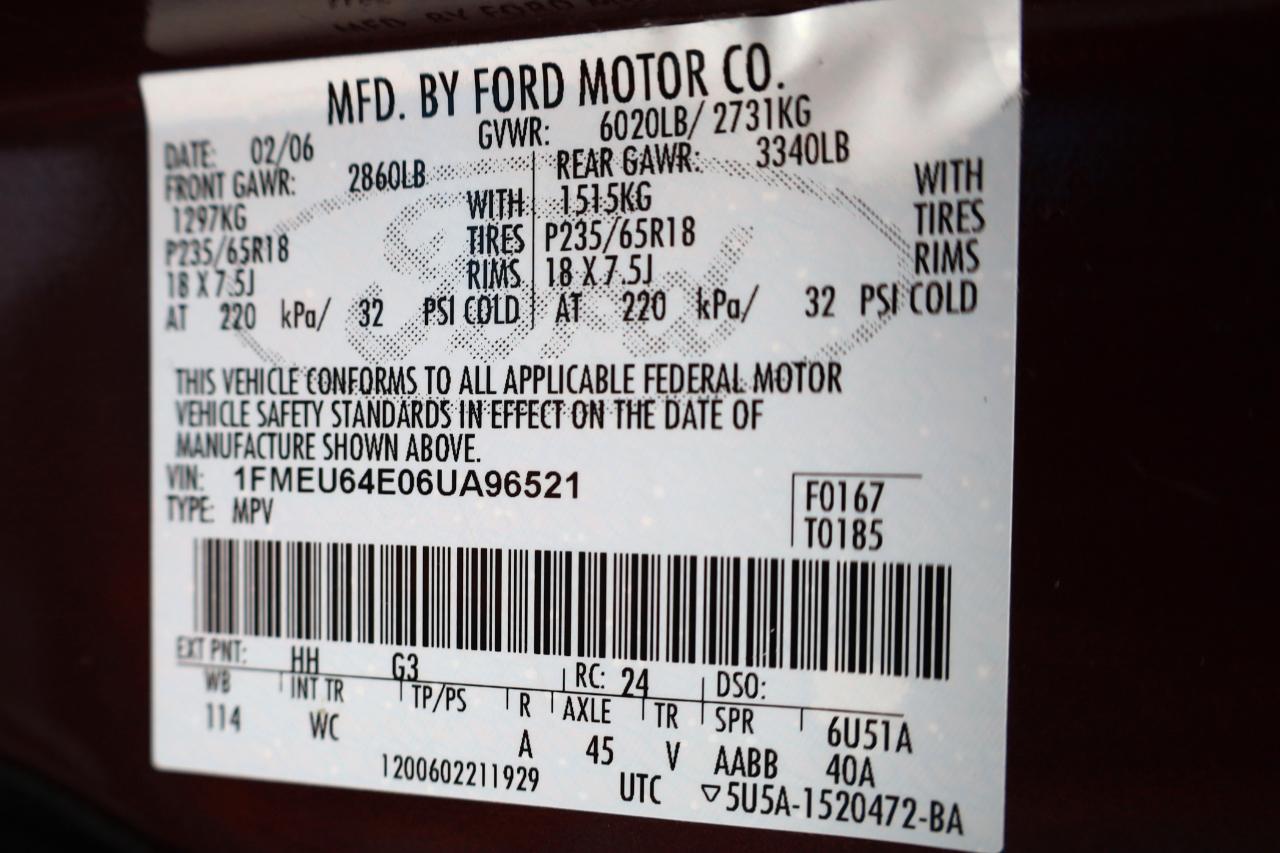 Ford Explorer 4dr 114" WB 4.0L Eddie Bauer 2006