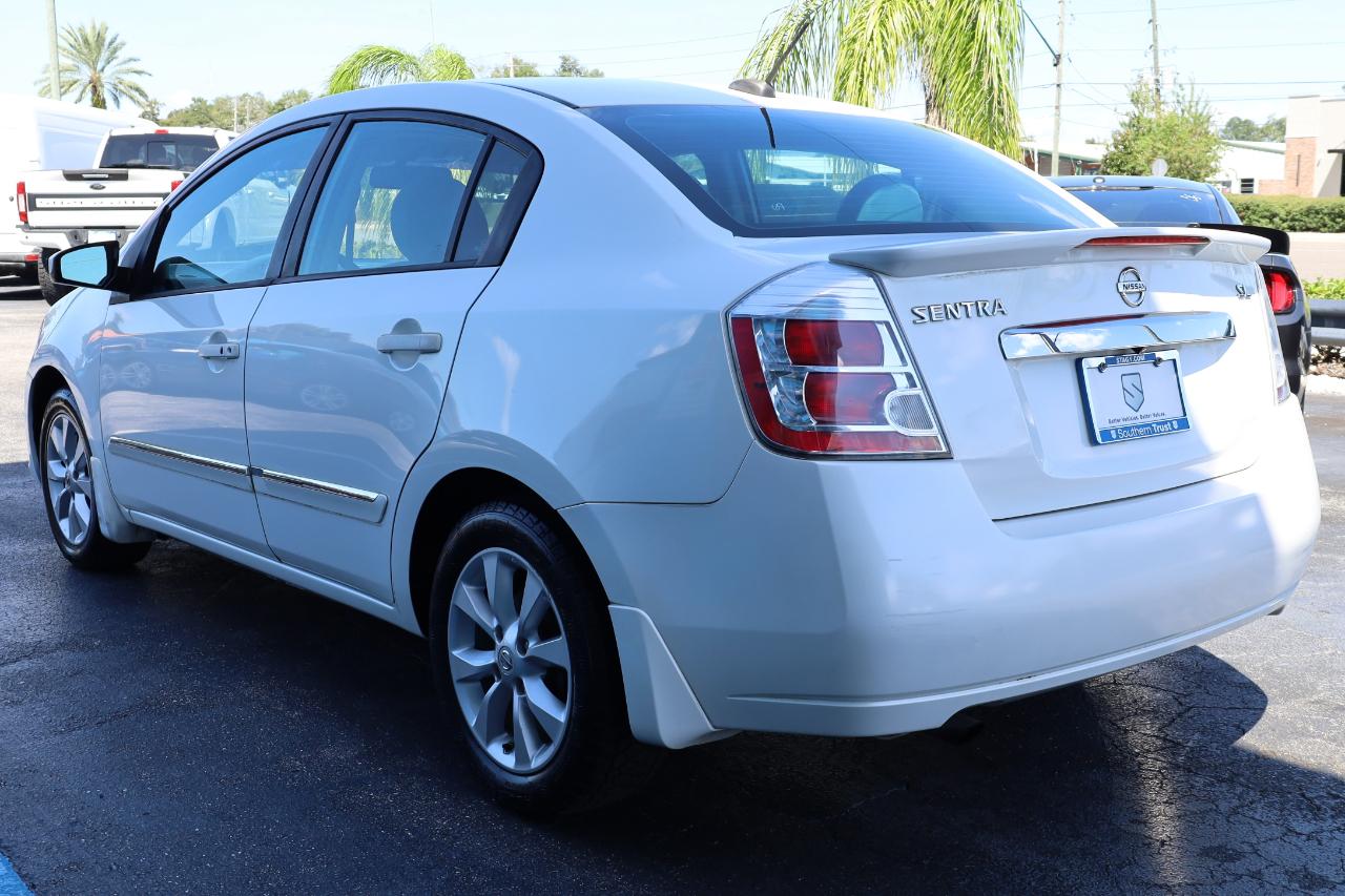Nissan Sentra 4dr Sdn I4 CVT 2.0 SL 2012