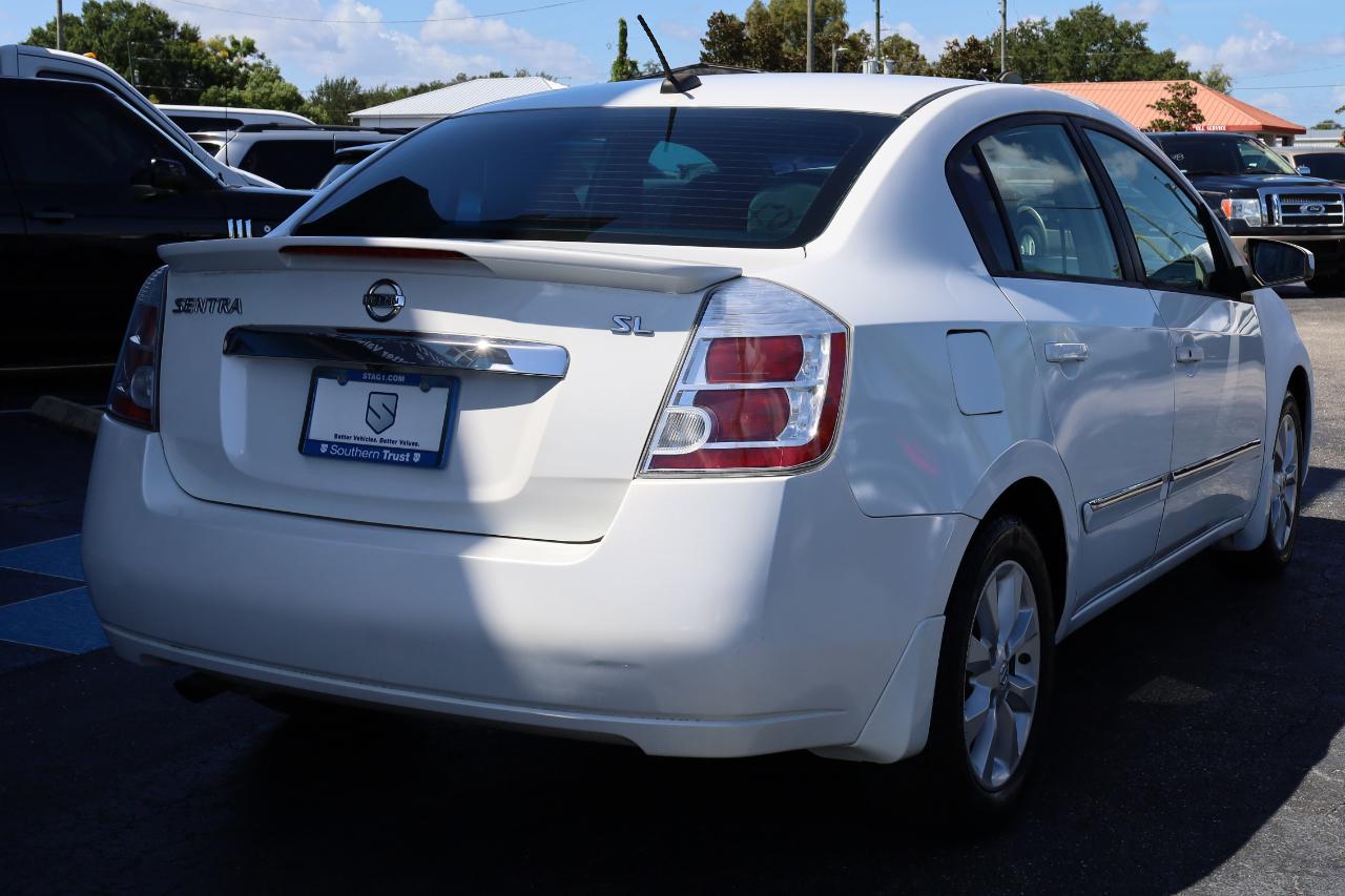 Nissan Sentra 4dr Sdn I4 CVT 2.0 SL 2012