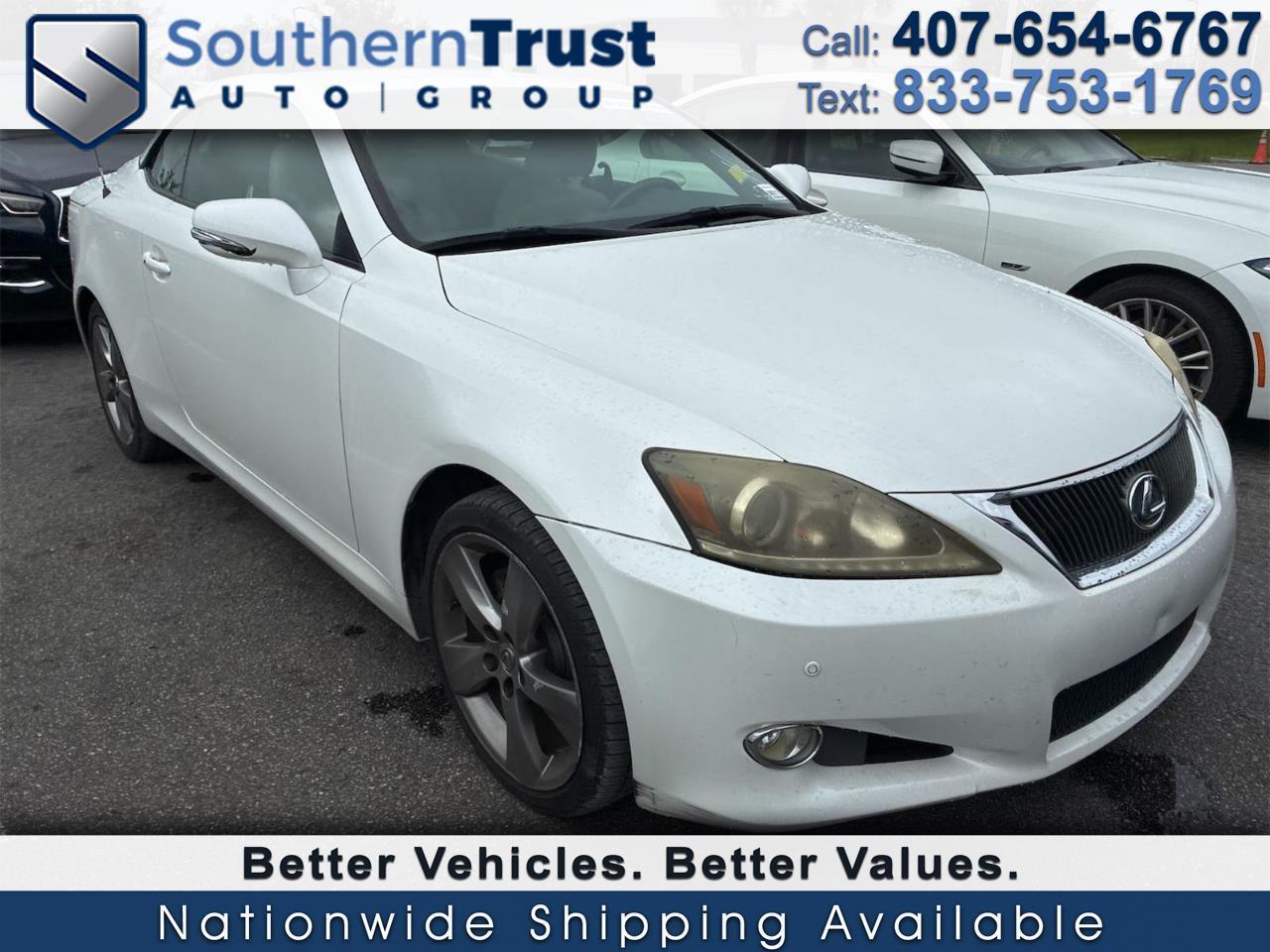 Lexus IS 250C 2dr Conv Man 2011