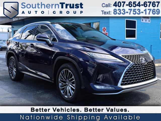 Blue 2022 Lexus RX Hybrid SUV / Crossover All-Wheel Drive Automatic