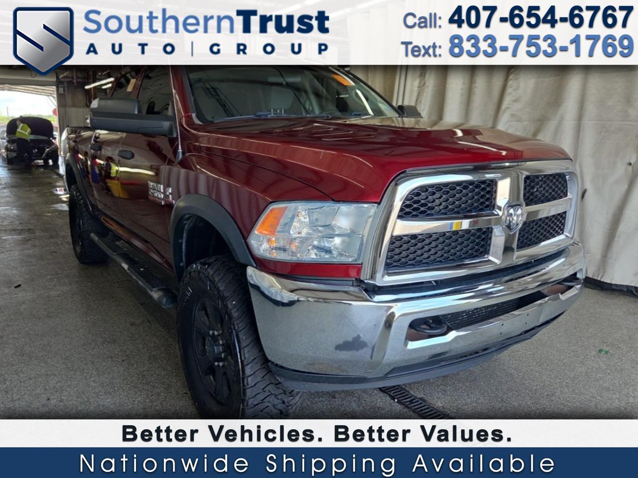 RAM 2500 Tradesman 4x4 Crew Cab 6'4" Box 2018