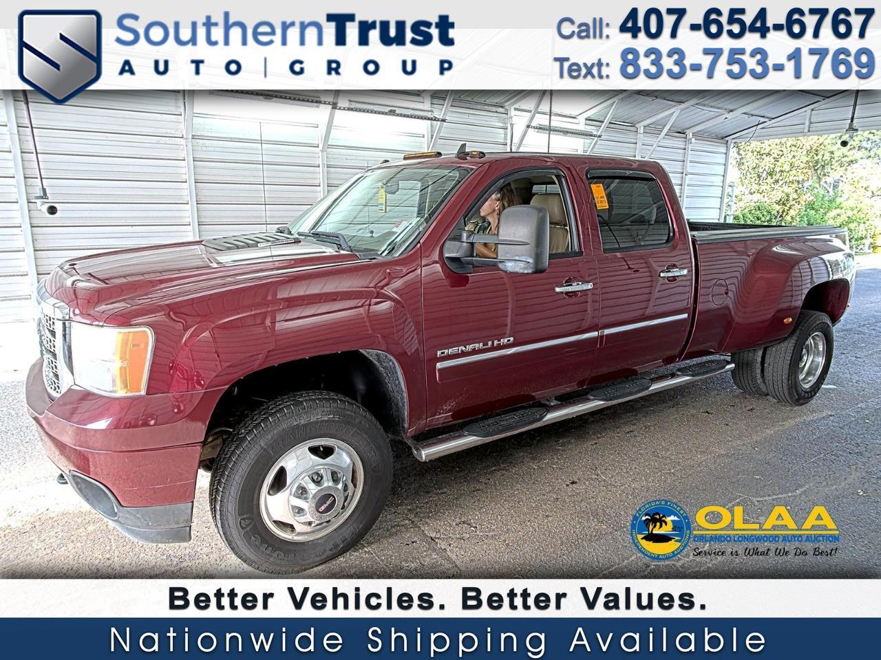 GMC Sierra 3500HD 4WD Crew Cab 167.7" Denali 2013