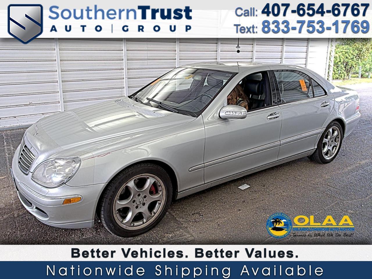 Mercedes-Benz S-Class 4dr Sdn 4.3L 4MATIC 2004