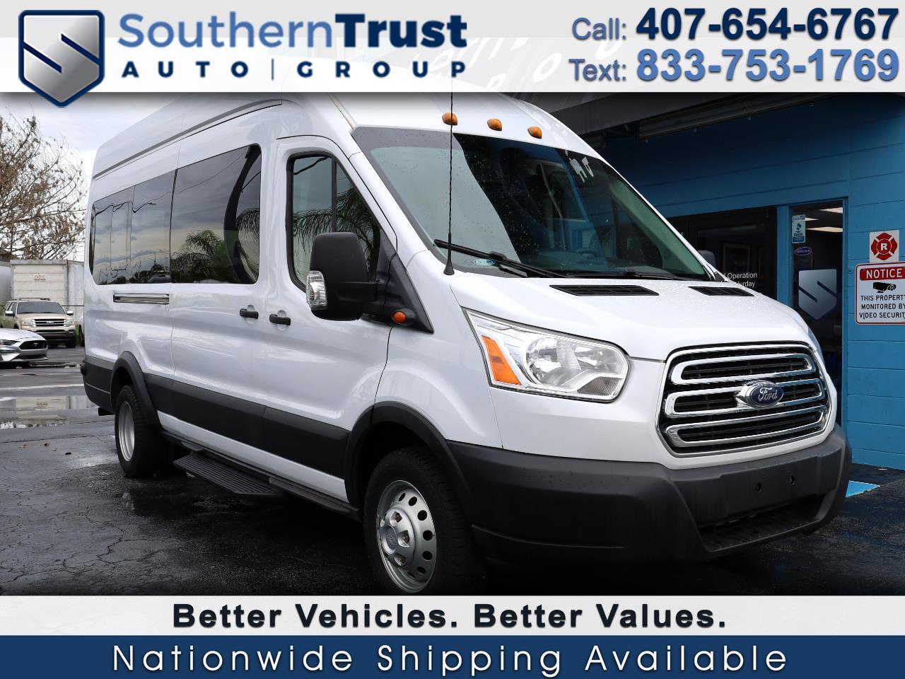 Ford Transit Passenger Wagon T-350 148" EL High Roof XLT Sliding RH Dr DRW 2019