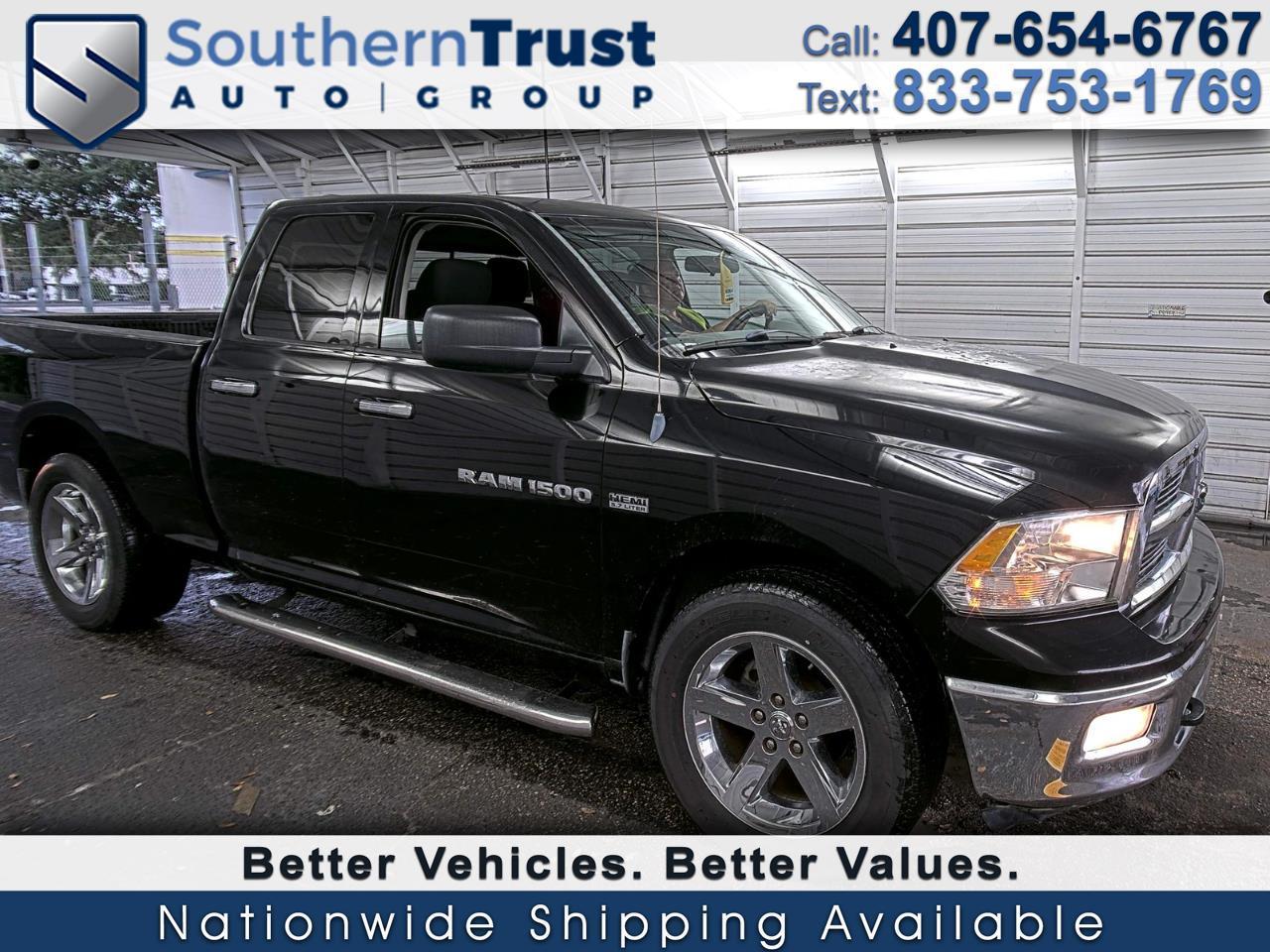 RAM 1500 2WD Quad Cab 140.5" Big Horn 2012