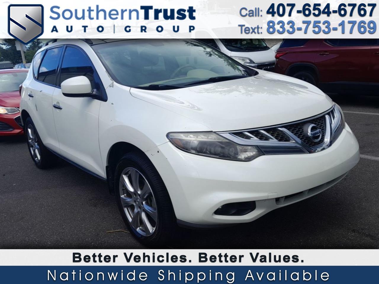 Nissan Murano FWD 4dr LE 2014