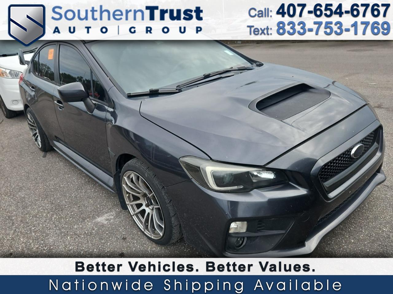 Subaru WRX Manual 2017