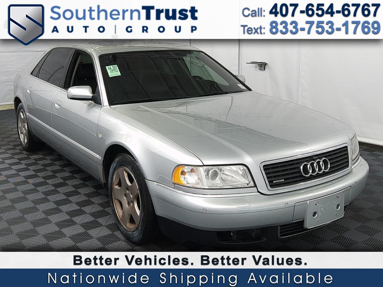 2001 Audi A8 4dr Sdn 4.2L Quattro AWD LWB Auto