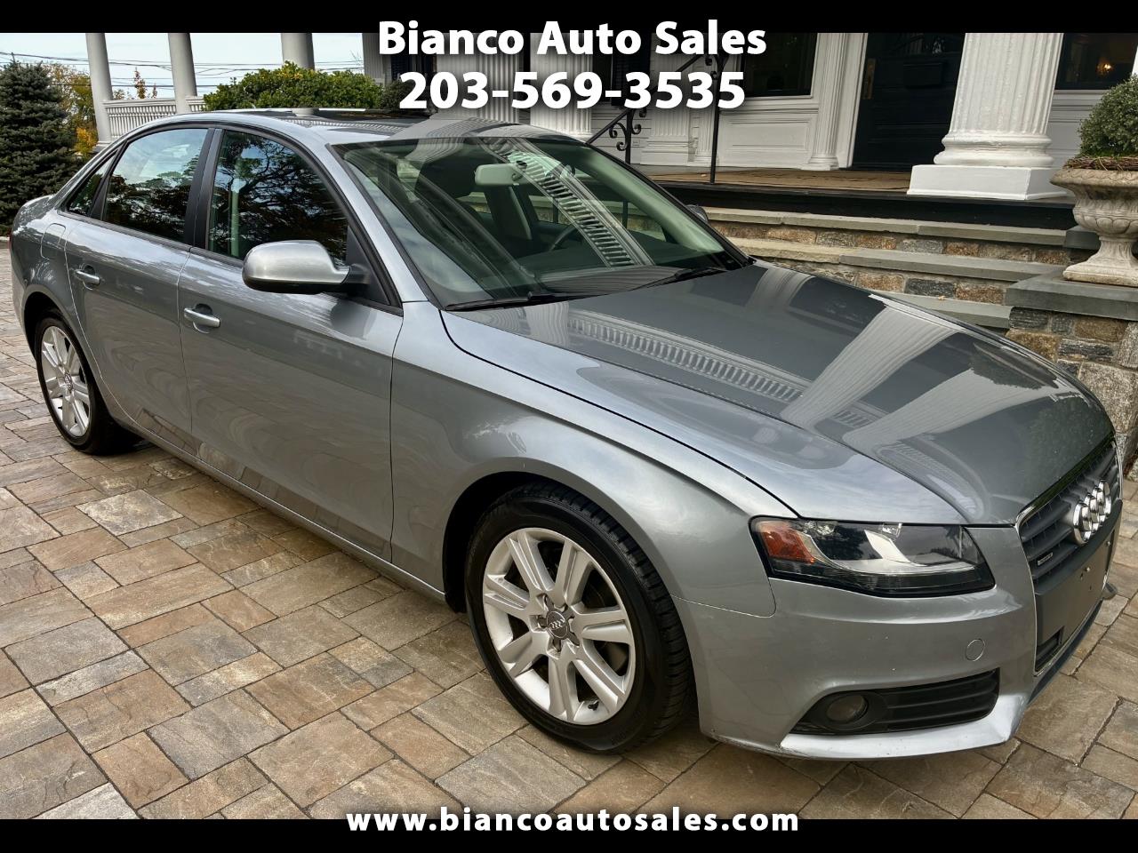 Audi A4 2.0T Sedan quattro Manual 2010 Audi A4 2.0T Sedan quattro Manual 2010