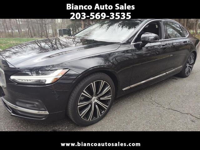 Black 2023 Volvo S90 B6 Plus AWD Sedan All-Wheel Drive 8-Speed Automatic