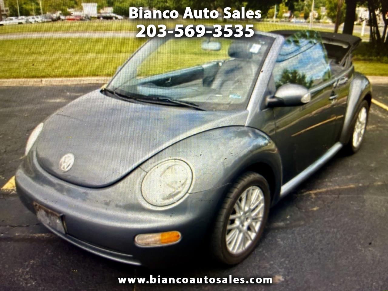 2004 Volkswagen New Beetle GLS 2.0L Convertible
