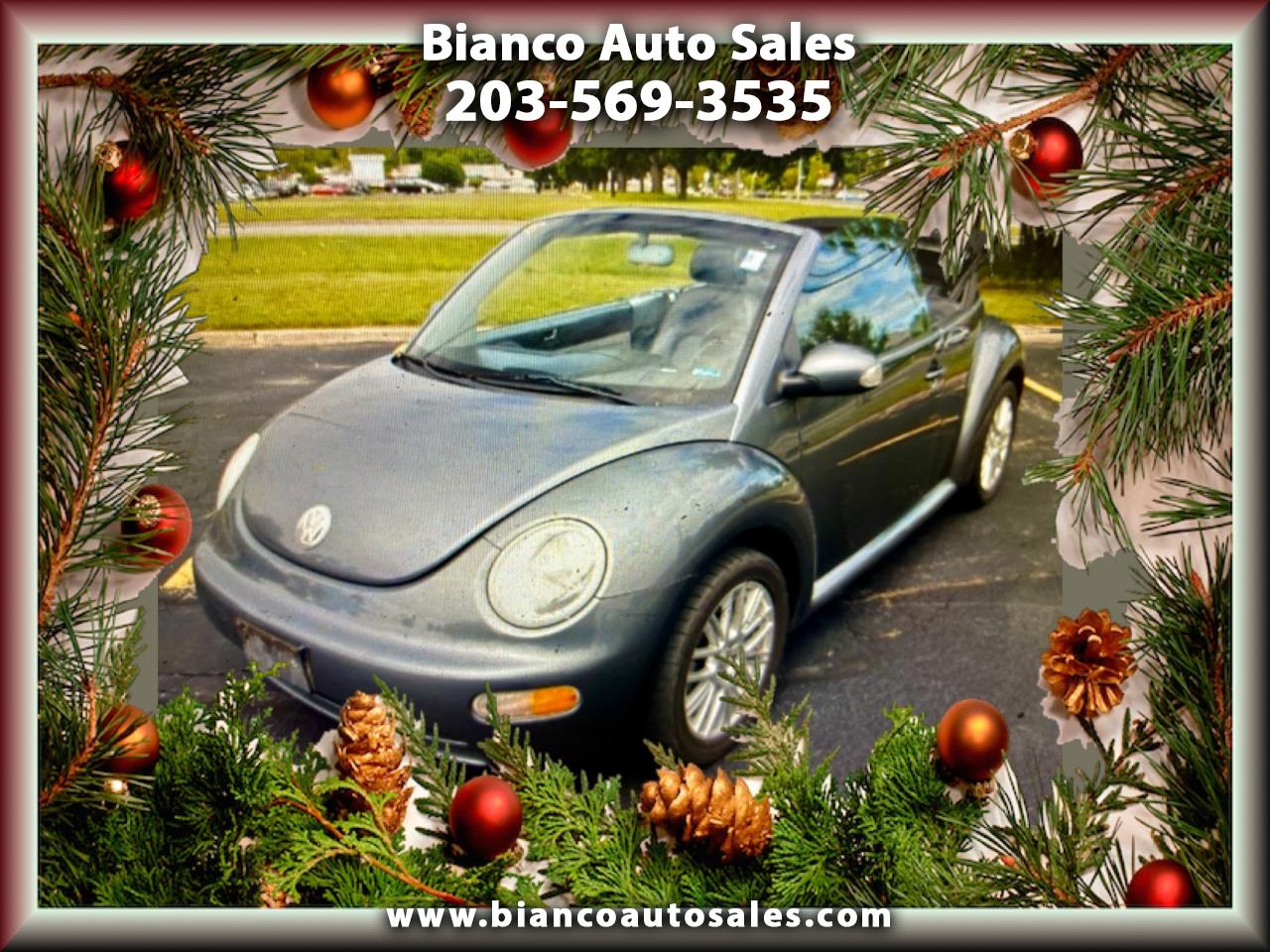 2004 Volkswagen New Beetle GLS 2.0L Convertible