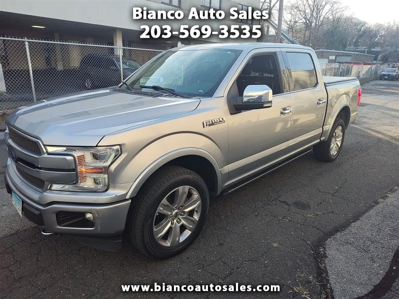 2020 Ford F-150 Platinum SuperCrew 5.5-ft. Bed 4WD