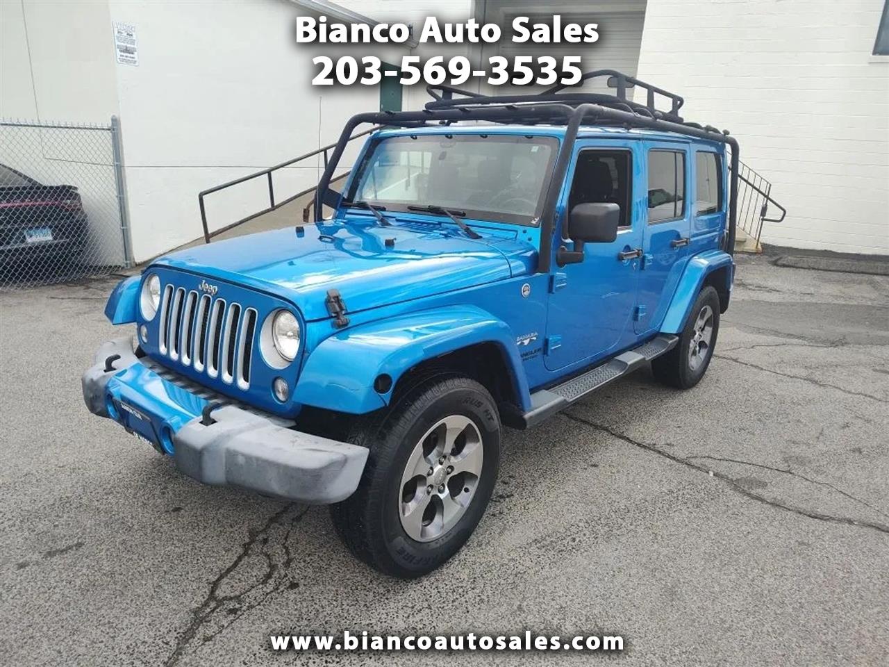 2016 Jeep Wrangler Unlimited Sahara 4WD